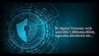 9) digital forensic ram analysis with volatility | consoles,shutdowntime etc.. Is Your Pc Hacked Ram Forensics With Volatility