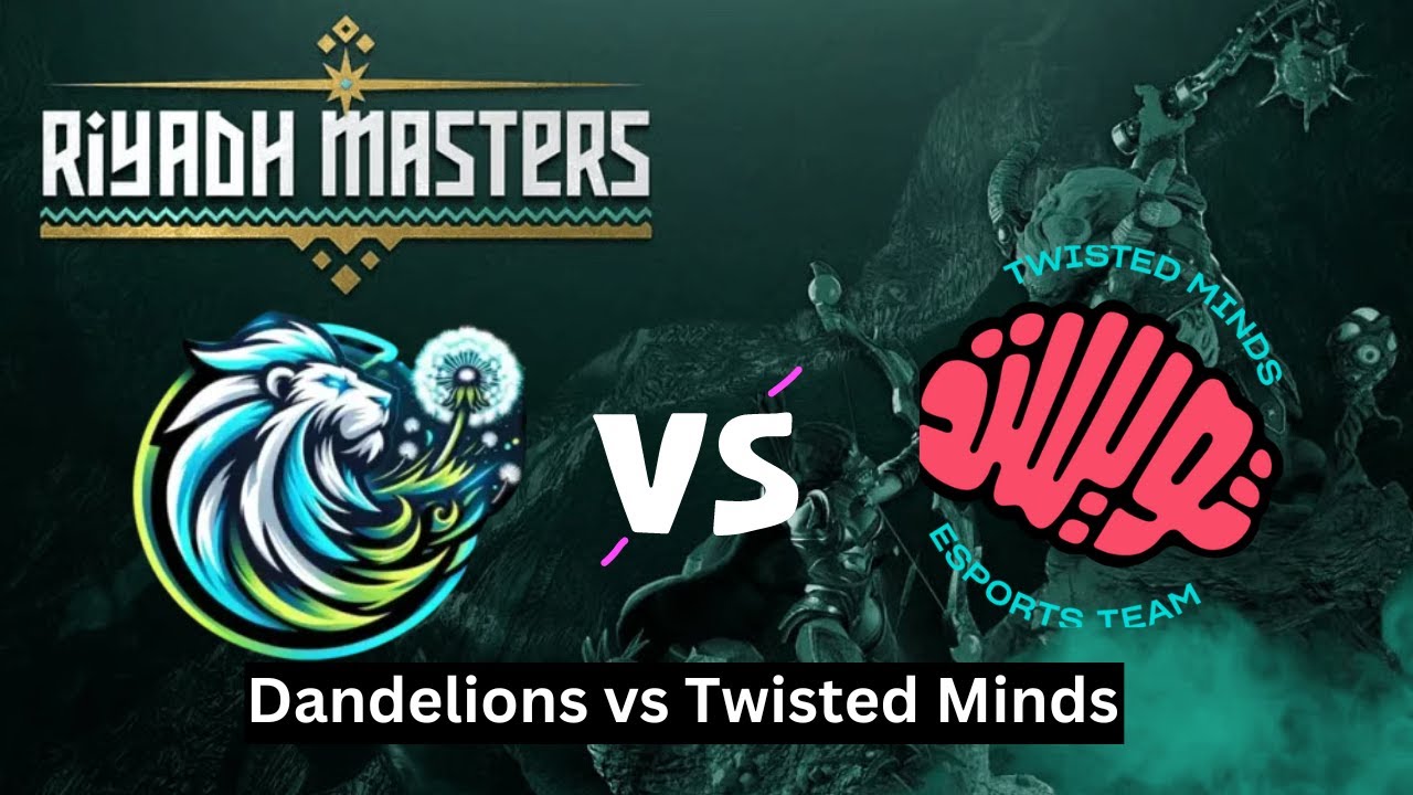 🔴LIVEDandelions vs Twisted Minds Dota 2 Riyadh Masters 2024 eports