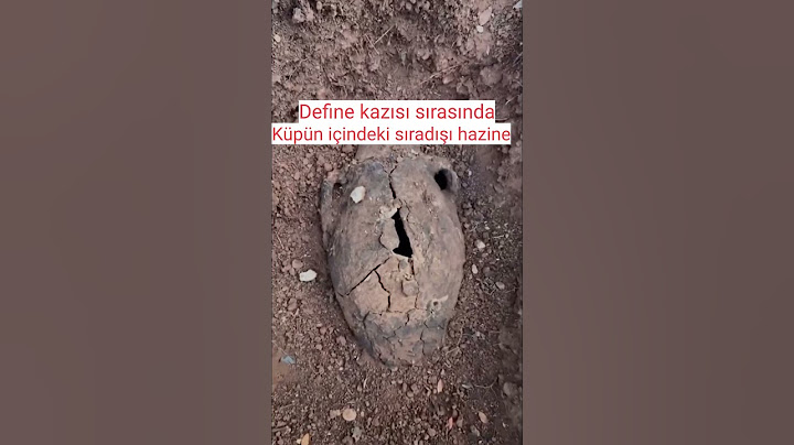 Define kazısı sırasında bulunan küpteki ilginç hazine #define #hazine #gomu