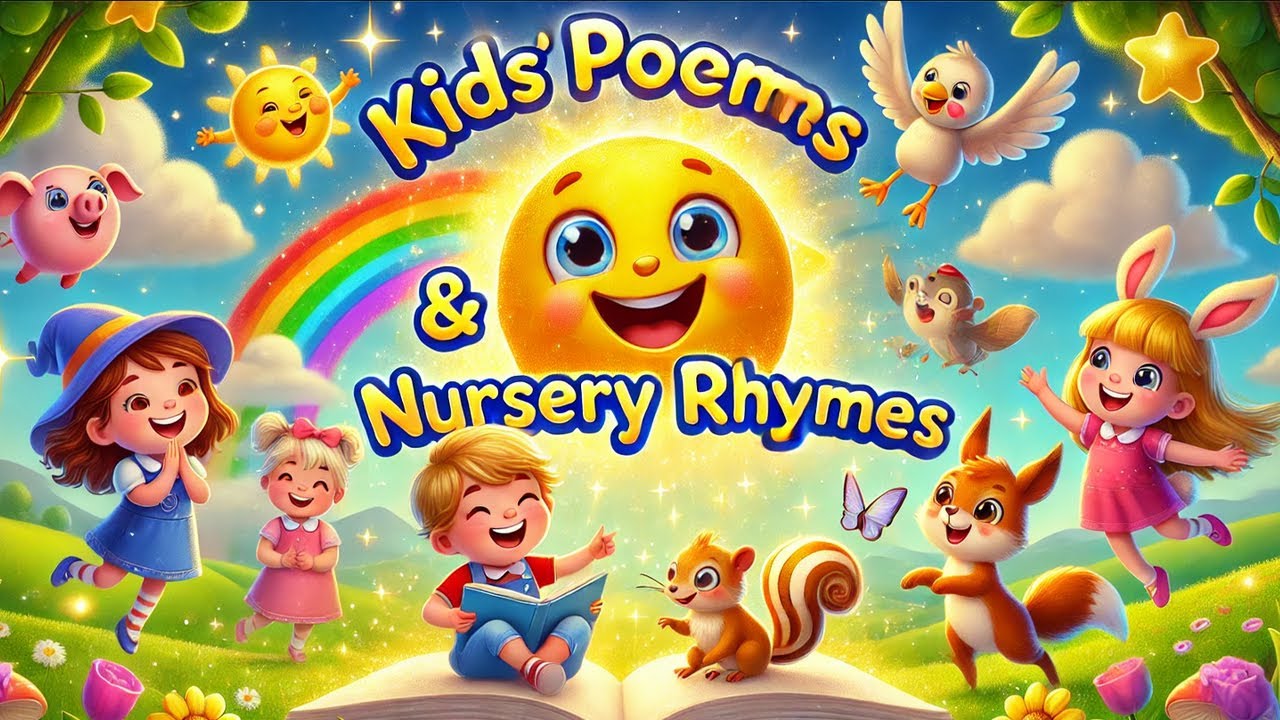 Top 50 Kids Poem Collection | Nursery Rhymes & Poems for Kids - YouTube