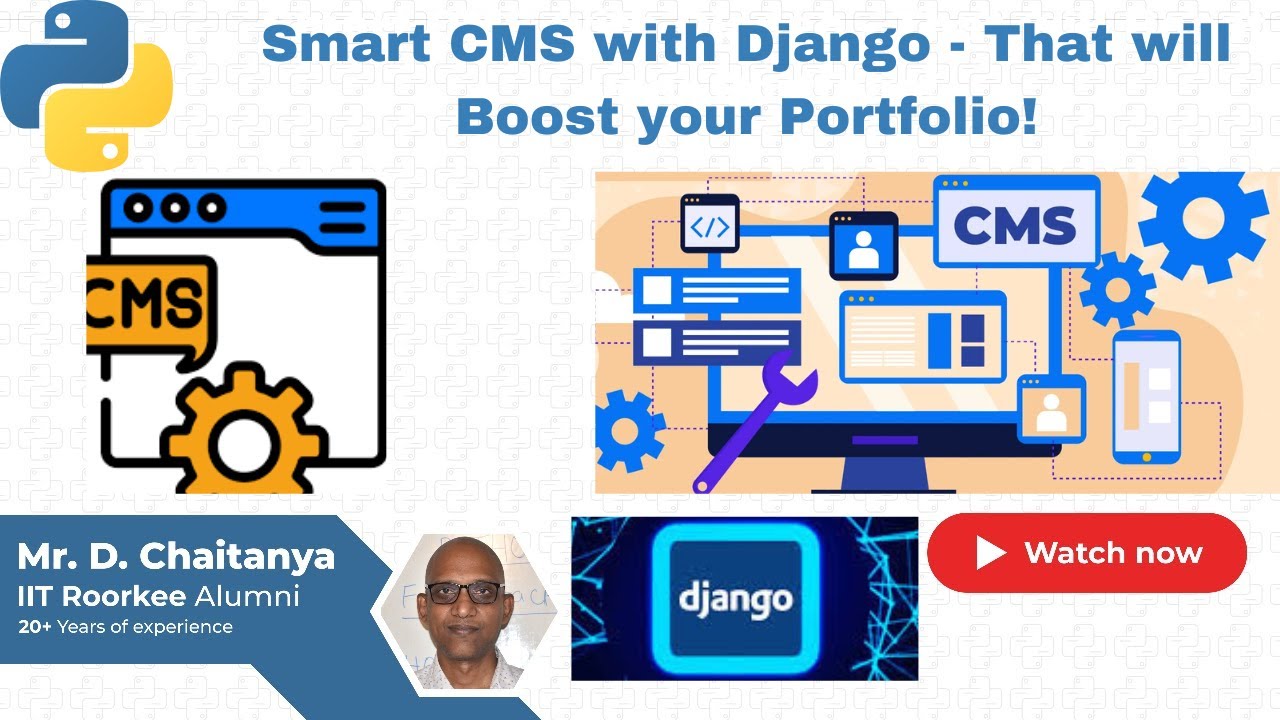 Content Management System Using Python - YouTube