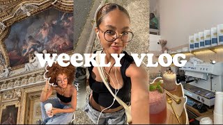 WEEKLY VLOG | une vraie semaine avec moi, sorties, livres,…