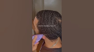 How To Brush Your Left Side for 360 Waves with a Swirl