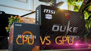 الفرق بين كارت الشاشة و المعالج - CPU Vs GPU