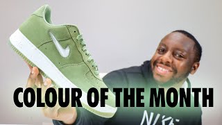 Nike Air Force 1 Low Retro (Oil Green/Summit White) 4