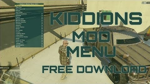 KIDDIONS MOD MENU GTA V | DOWNLOAD FREE MOD MENU GTA 5 | UNDETECTED KIDDIONS MOD MENU