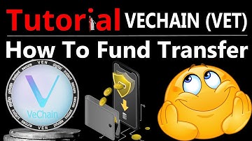 How To Fund Transfer From Vechain ( Vet ) Wallet | Vechain Sync Wallet