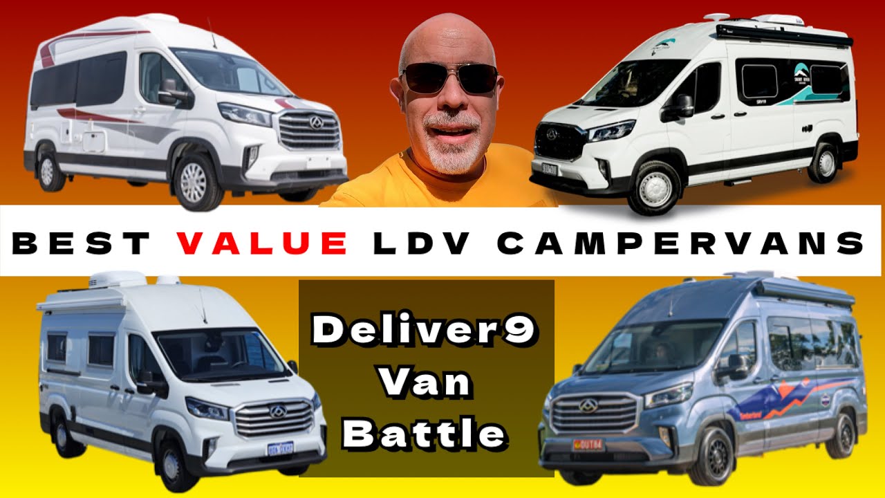 The BEST VALUE $100k Campervan? What do you get? The BATTLE of the LDV ...