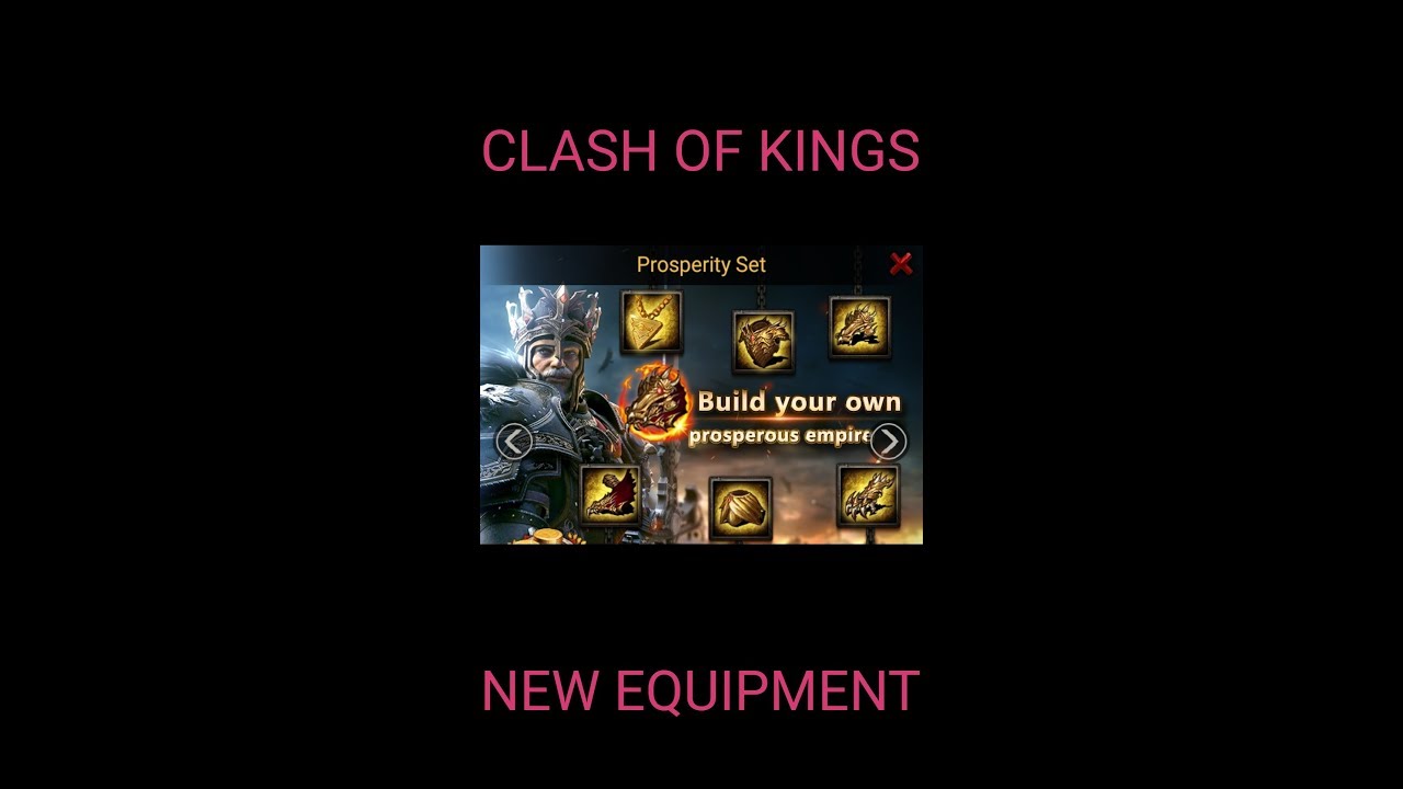 EQUIPMENT SET MASTER (CLASH OF KINGS) 