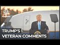 Trump denies report he made disparaging remarks about US war dead