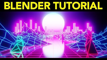 Blender Tutorial - Cyberpunk Animation in  Eevee