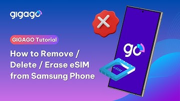 How to Remove / Delete / Erase eSIM from Samsung Phone