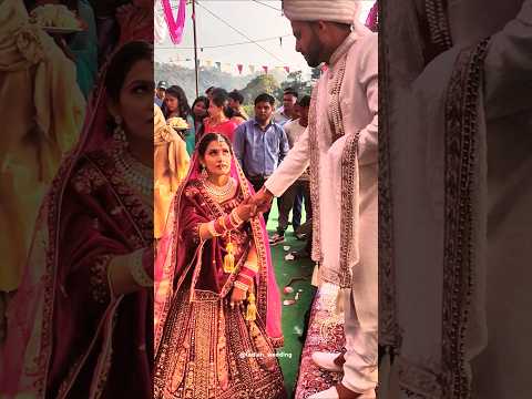 Wedding couple looking at each other ❤️ || Uttarakhand || Indian Wedding