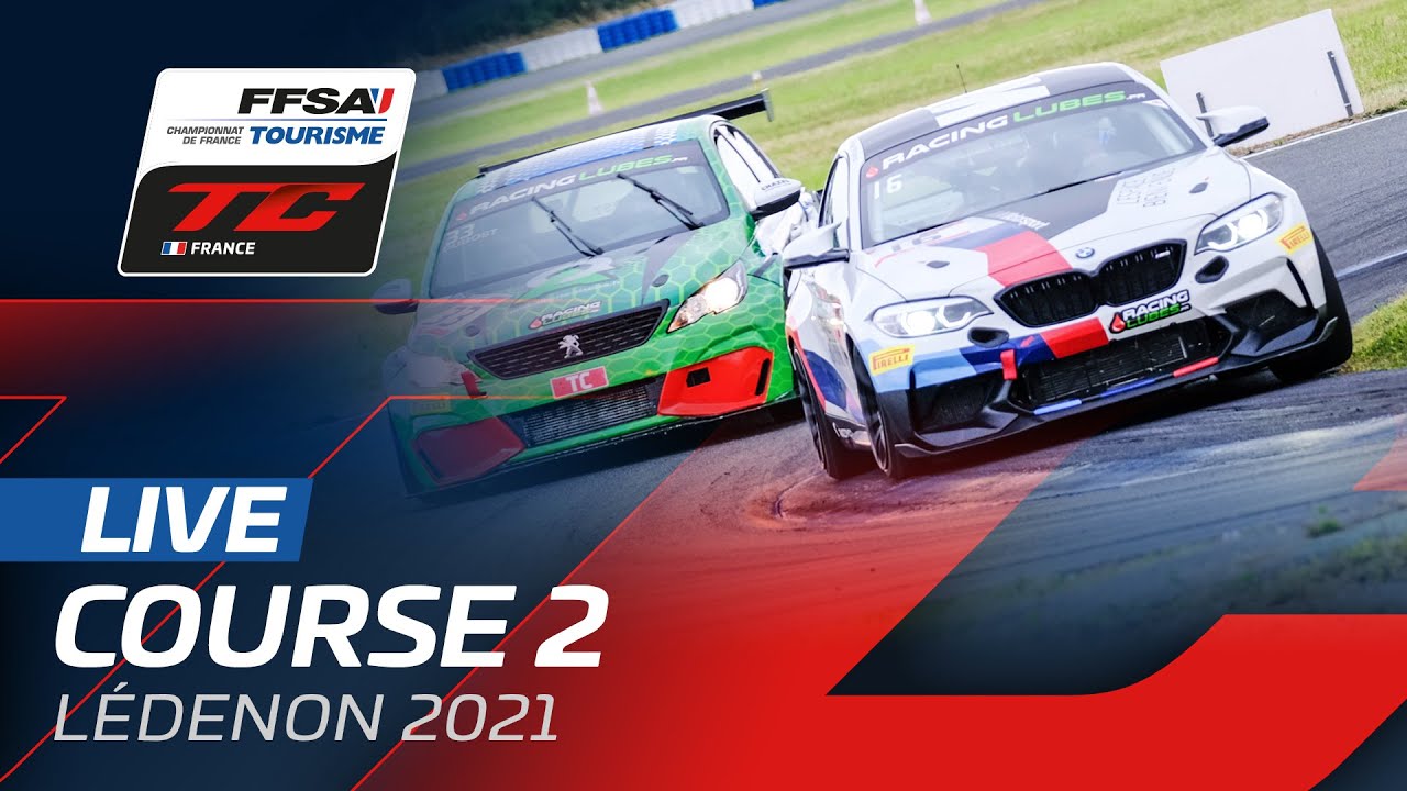LIVE | Championnat de France FFSA Tourisme - Lédenon 2021 - Course 2