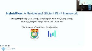 EUROSYS '25 | HybridFlow: A Flexible and Efficient RLHF Framework