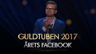 Årets Facebook I Guldtuben 2017