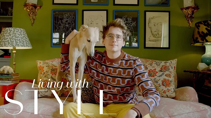 Luke Edward Hall takes us around his technicolour ...
