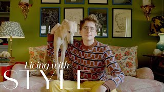 Luke Edward Hall takes us around his technicolour Cotswolds cottage | Living with Style