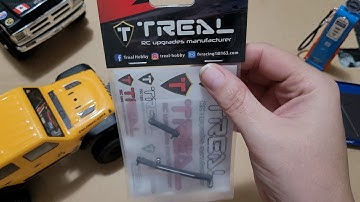 It Came With Stickers! SCX24 Treal Steering Link Install