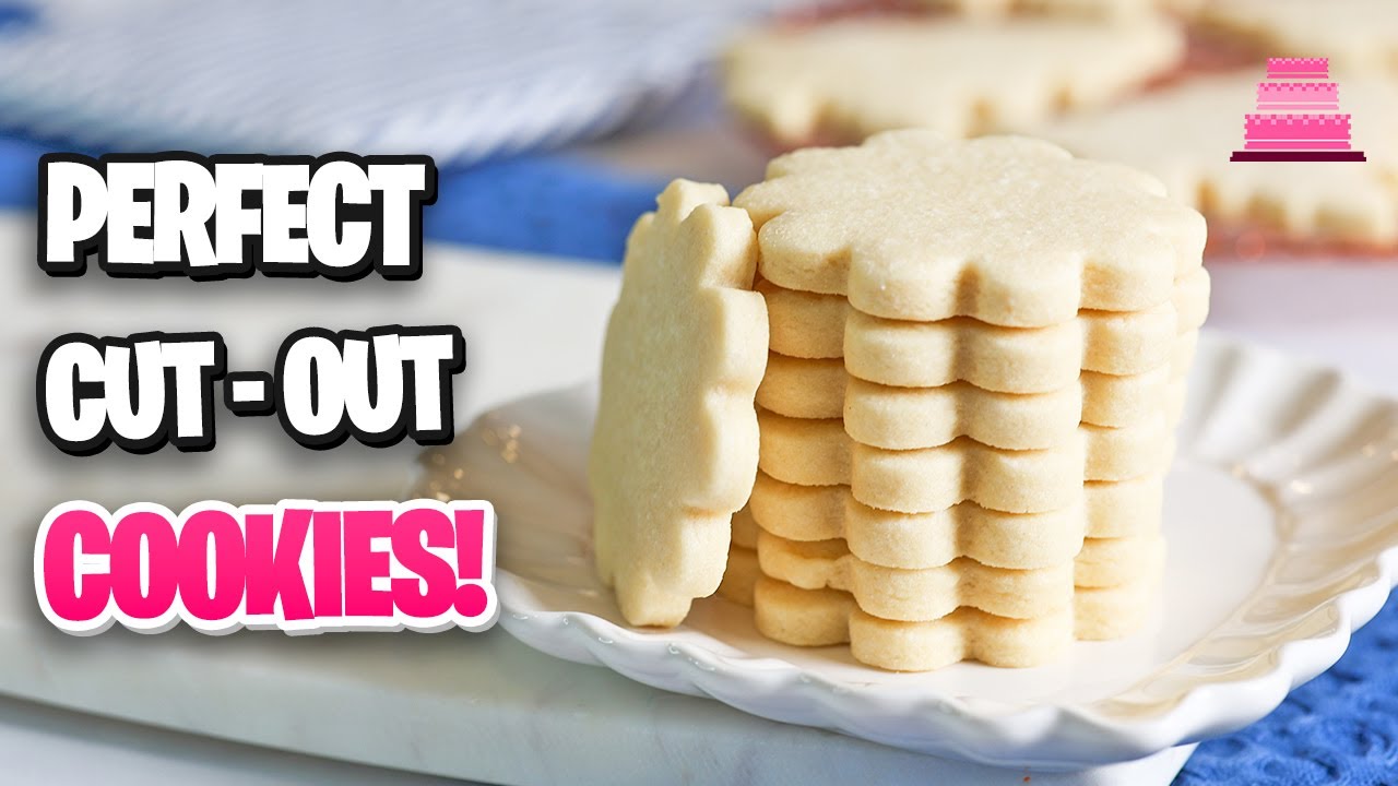 ЛУЧШЕЕ вырезное печенье, которое идеально держит форму!