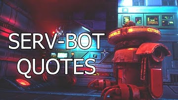 System Shock Remake Demo - Serv-Bot Quotes
