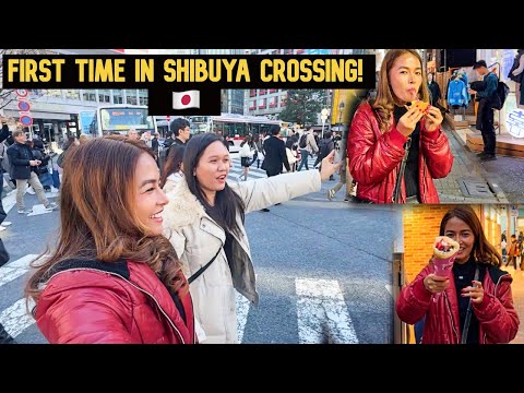 First Time In Shibuya Crossing And Street FoodTrip In Tokyo