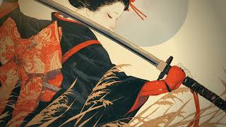 🌙 Moonlit Ember — Embers Beneath the Moon | 3 Hours Japanese Samurai Ambient for Sleep & Focus