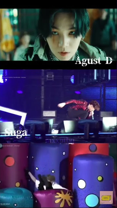 perbedaan agust d suga dan min yoogi 🤣