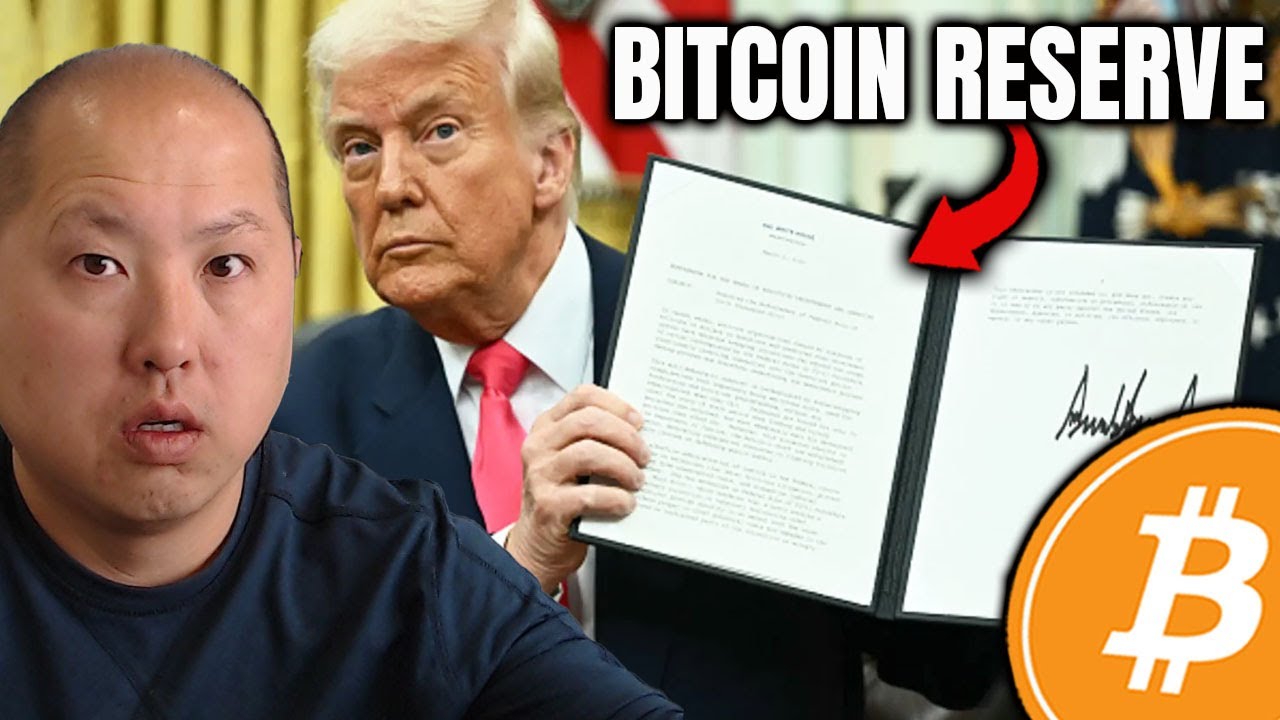 Trump Signs Bitcoin Strategic Reserve Executive Order!! - YouTube
