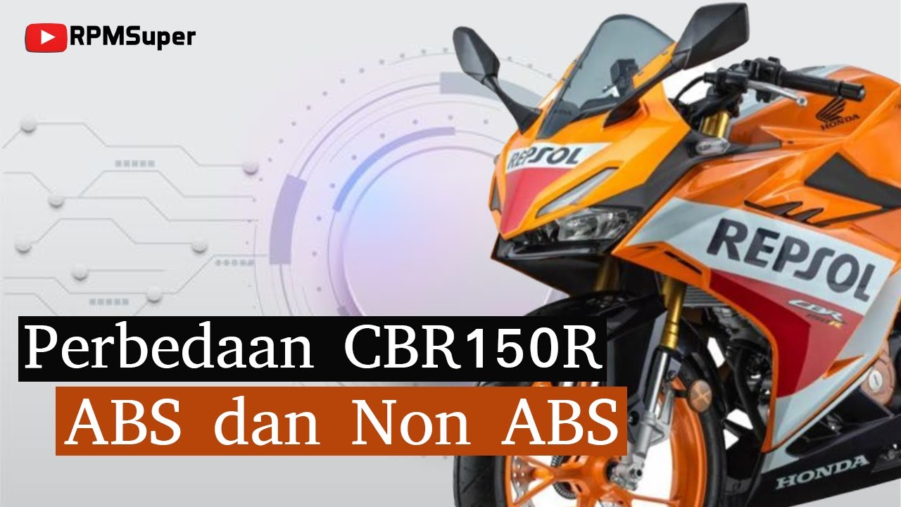 Perbedaan CBR150R ABS dan Non ABS. Pilih Mana Bro? YouTube