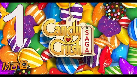 Candy Crush Saga Gameplay  Walkthrough Part 1