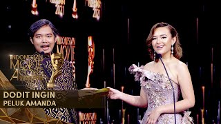 DODIT INGIN PELUK AMANDA | INDONESIAN MOVIE ACTOR AWARDS 2021