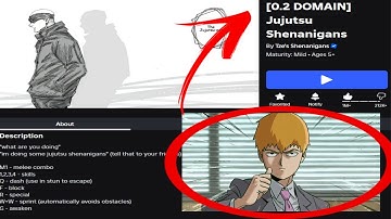 Reigen Arataka Moveset in JJS Skillbuilder!