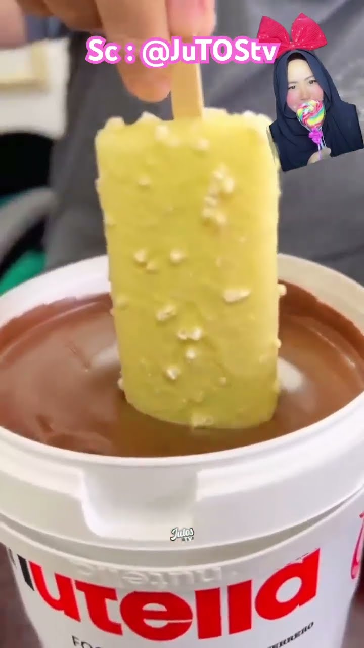 WORTEL VS ESKRIM CAMPUR NUTELLA ⁉️? @JuTOStv #shorts #funny #dubbing