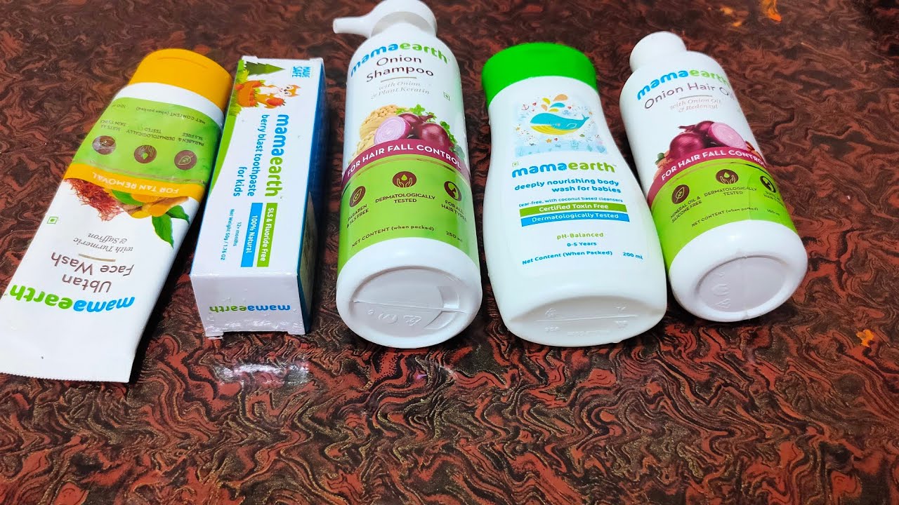 mamaearth products review video//must try mamaearth producta - YouTube