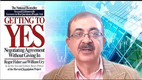 Book Summary - Getting to Yes - Negotiating Agreement without Giving in