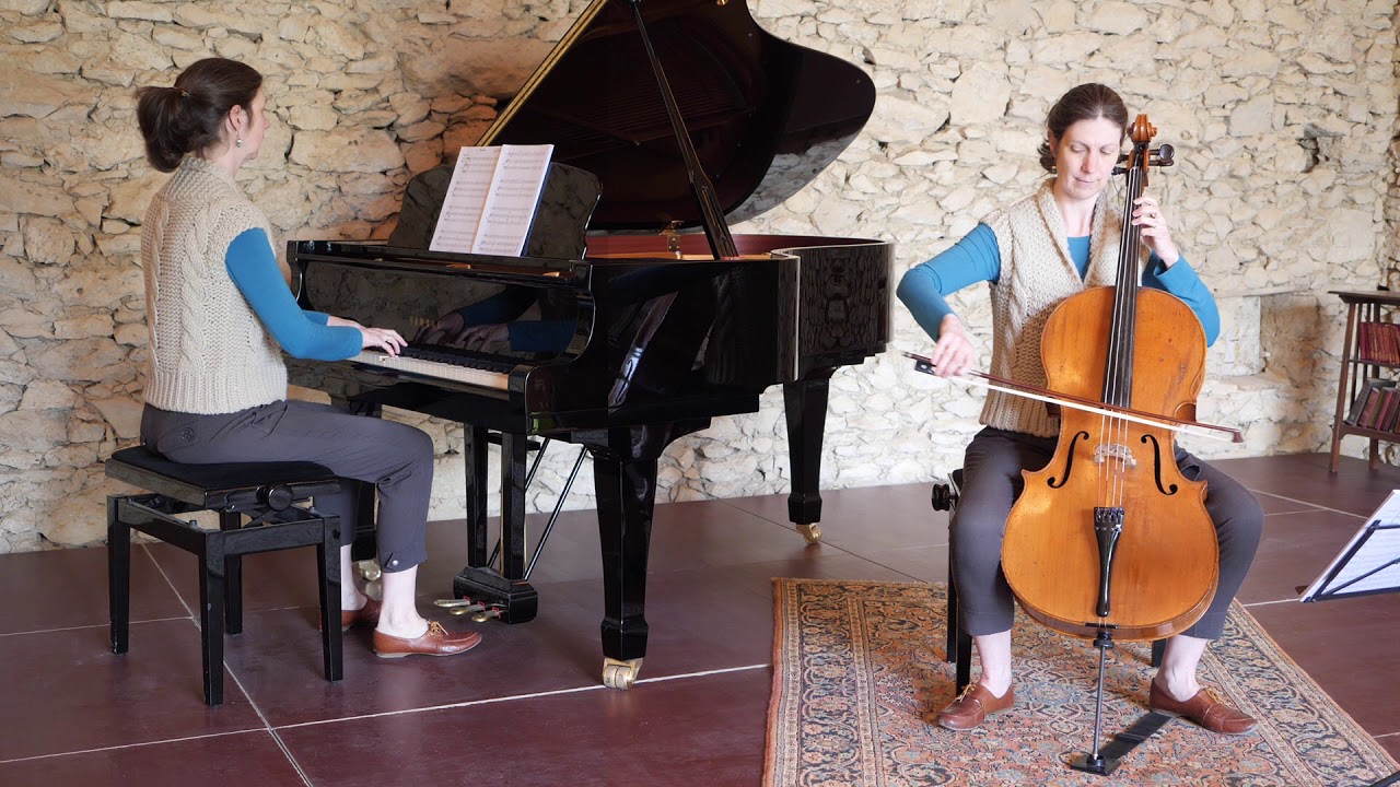 Alouette cello and piano / violoncelle et piano YouTube
