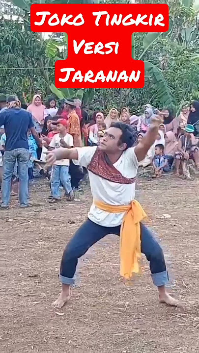 Joko Tingkir versi jaranan terbaru‼️👺💢