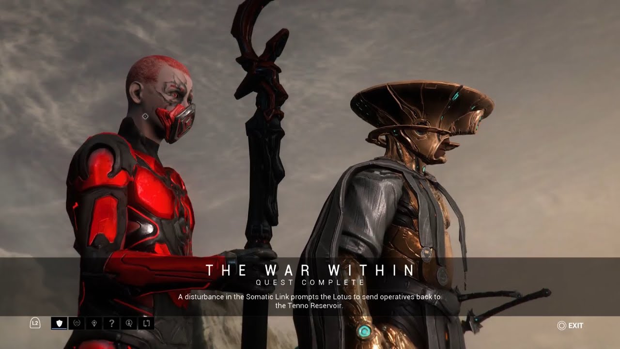 Warframe - The War Within Quest with Myth