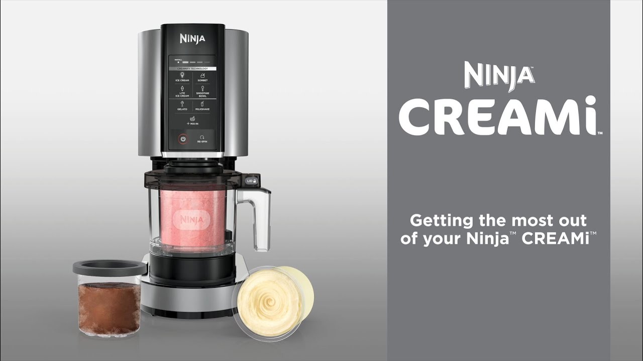 Ice Cream Maker | Getting the Most Out of Your Ninja™ CREAMi™ - YouTube