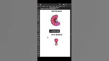 Easy Way to Repeat Objects in a Circle in Adobe Illustrator | Quick Design Trick #graphicspoth