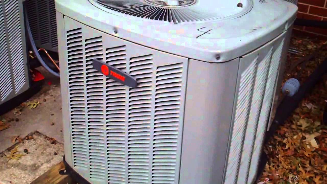 trane HVAC units - YouTube