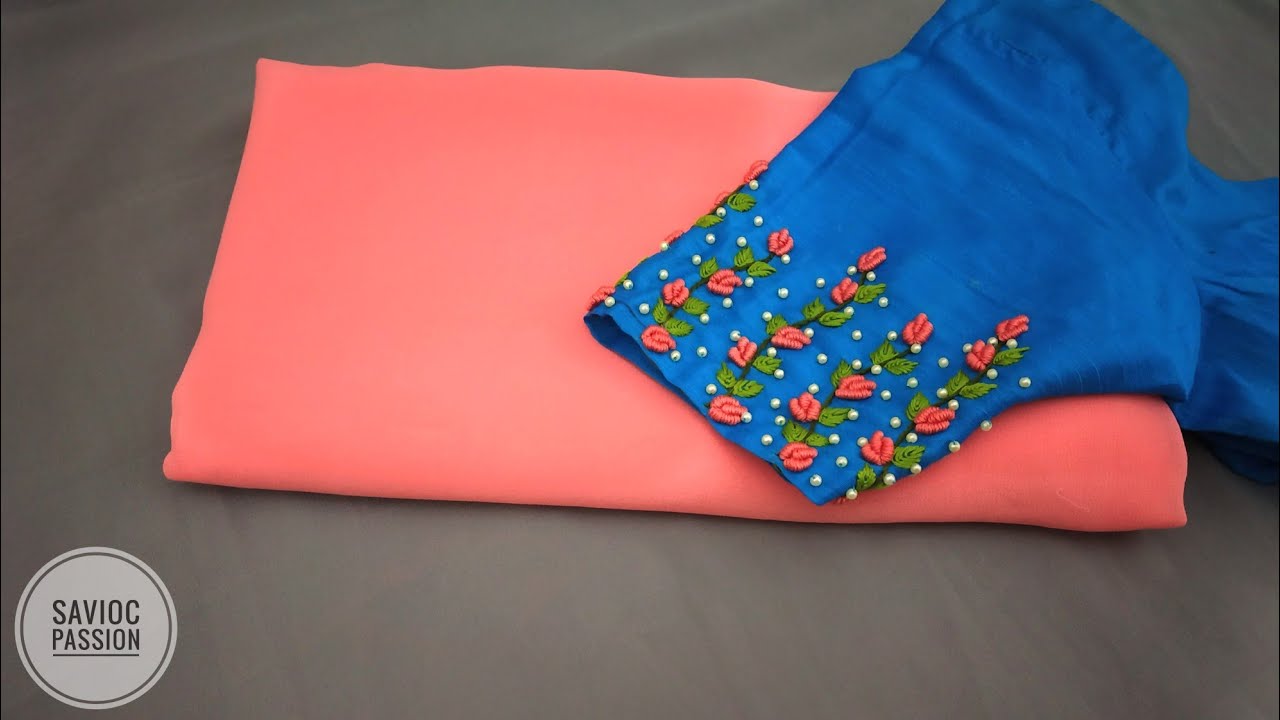 Saree Blouse Sleeve Design || Hand 