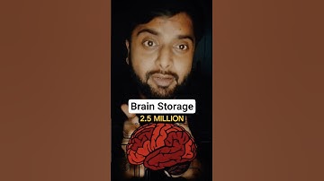 Your Brain Can Store More Data Than the Internet! 🤯 - Brain Facts