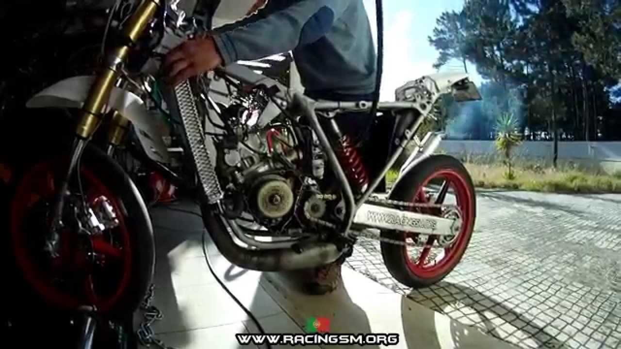  YAMAHA  DTR 125  ENGINE  HEAVILY TUNED YouTube