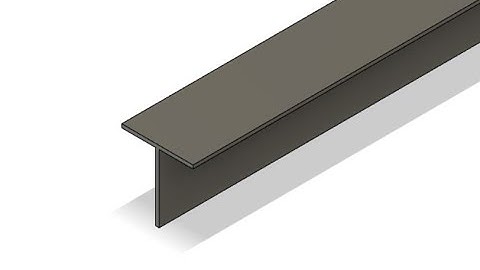 MODELLING AND ANALYSIS OF TEE BEAM.