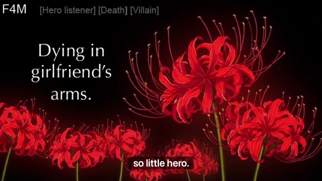 [F4M version] Dying in your girlfriend’s arms. [Hero listener] [Death]
