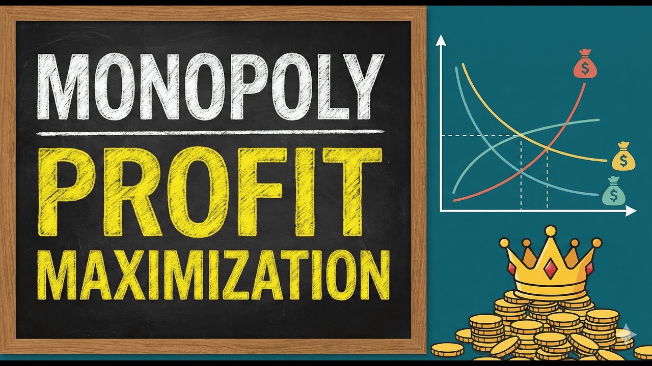 Profit Maximization for a Monopoly - YouTube