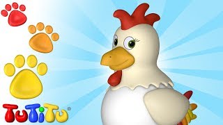 animal toys for children hen tutitu animals