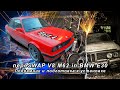 пере SWAP V8 M62 in BMW E30 Part4 Подрамник